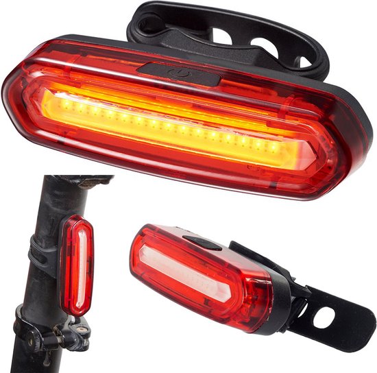 Verk Group Achterlicht - USB-oplaadbaar - 120 Lumen
