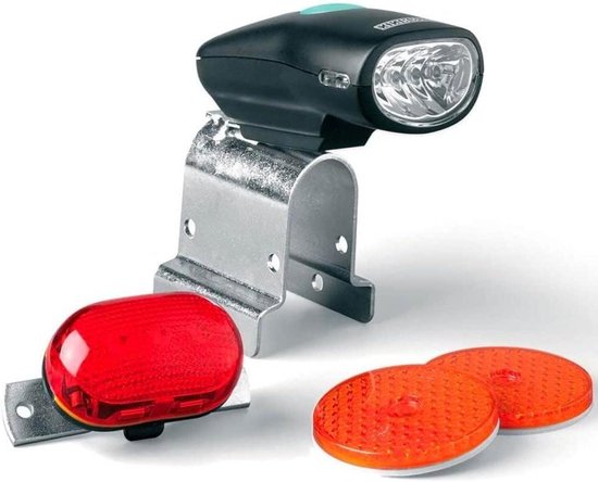 Verlichtingsset Skelter - Verlichting Set - Zichtbaar Rijden - Complete Set - L - Rood