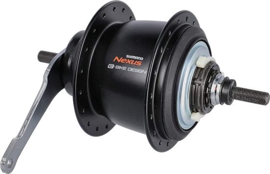 Versnellingsnaaf Shimano Nexus 5 SG-C7000-5 met terugtraprem - 36 gaats - zwart van VER