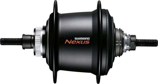 Versnellingsnaaf Shimano Nexus 7 SG-C3001 schijfrem - 36 gaats - zwart van VER