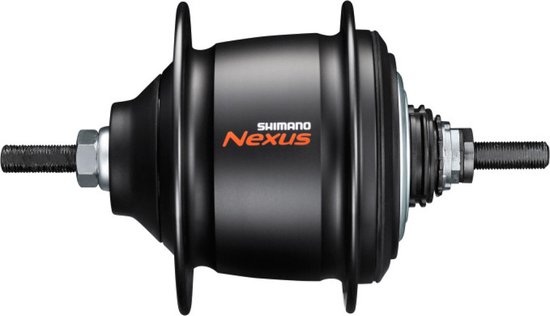Versnellingsnaaf Shimano Nexus 8 SG-C6000 voor rollerbrakes / velgrem - 36 gaats - zwart van VER