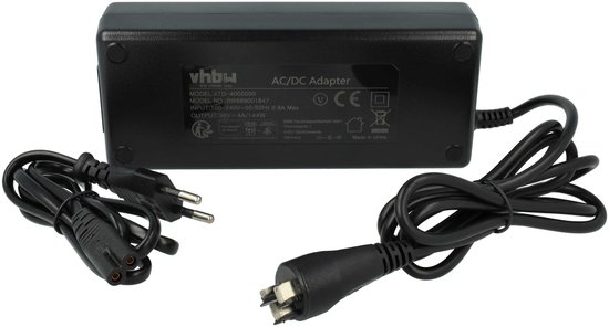 VHBW-lader compatibel met Bosch PowerPack 400, PowerTube 500, PowerPack 500, PowerTube 625 fietsaccu's, e-bike - Voor Li-ion accu's 144 W