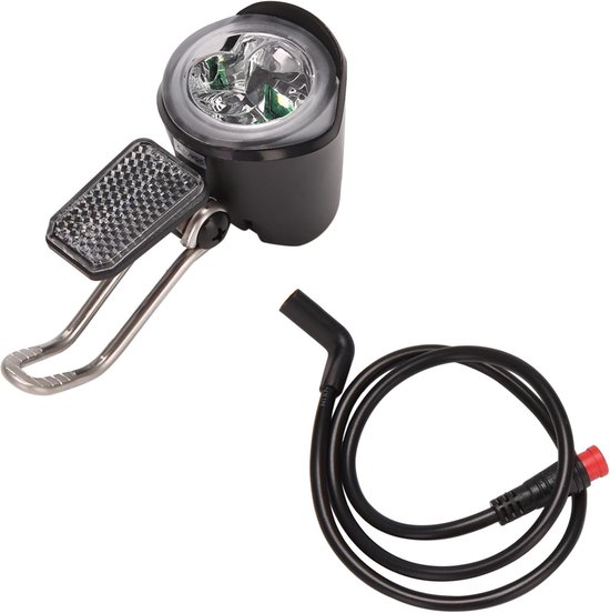 VHV - E-bike koplamp - LED voorlicht voor elektrische fiets - fiets koplamp 6V-60V waterbestendig - voor e-bike, e-step en scooter