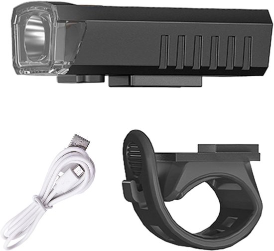 VHV - Fietsverlichting Set USB Oplaadbaar - LED Voorlicht en Achterlicht voor Fiets - 4 lichtstanden, waterbestendig ontwerp - voor Mountainbike, Racefiets, Stadsfiets, E-bike en Woon-Werkverkeer