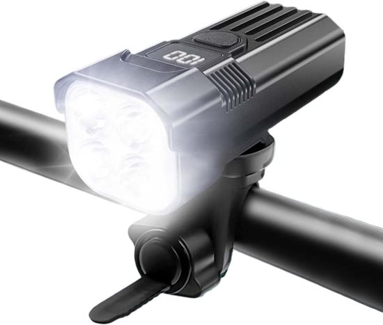 VHV - Fietsverlichting set - voorlicht en achterlicht - LED fietslicht 2000 lumen 5 standen USB oplaadbaar - voor stadsfiets, racefiets en mountainbike