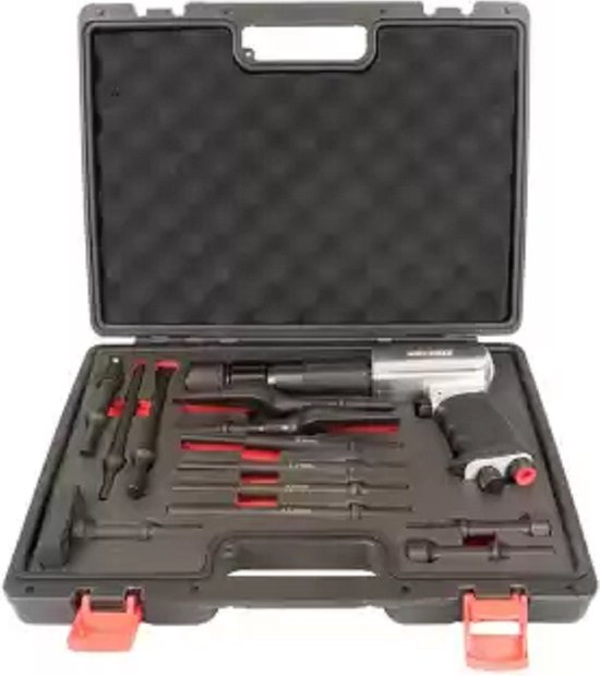 Vibro pneumatische beitelhamerset- Weber Tools- Luchthamer van Weber Tools
