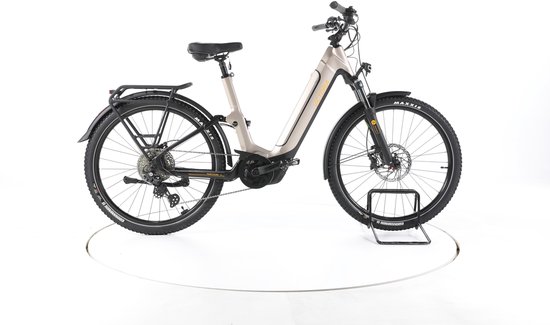 Victoria Parcours 4 Elektrische citybike Bosch Accu 625Wh 27,5" 2023 beige Pro