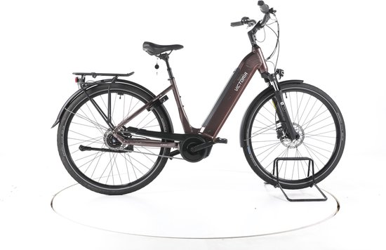 Victoria Tresalo 13 Elektrische citybike Bosch Accu 500Wh 28" 2023 bruin Pro