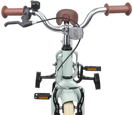 vidaXL - Kinderfiets - 16 - Inch - voor - 4-6 - jaar - oud - Lichtgroen