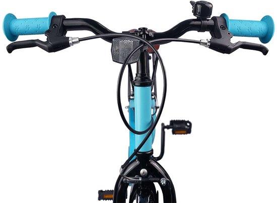 vidaXL - Kinderfiets - 18 - Inch - voor - 5-7 - jaar - oud - Lichtblauw van VidaXL