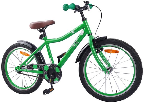 vidaXL - Kinderfiets - 20 - Inch - voor - 6-11 - jaar - oud - Groen van VidaXL