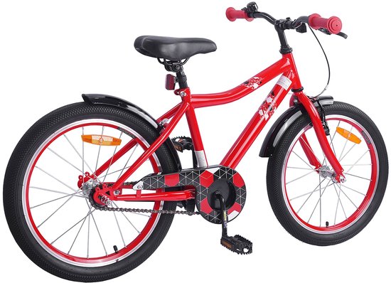 vidaXL - Kinderfiets - 20 - Inch - voor - 6-11 - jaar - oud - Rood van VidaXL