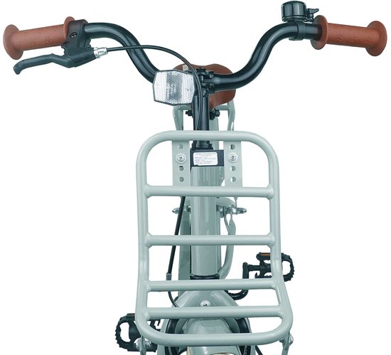 vidaXL - Kinderfiets - 22 - Inch - voor - 7-12 - jaar - oud - Lichtgroen van Merkloos