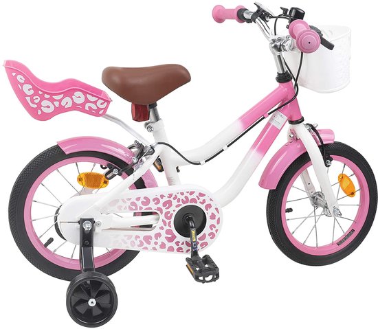 vidaXL - Kinderfiets - Met - Zijwieltjes - 12 - Inch - voor - 2-4 - jaar - oud