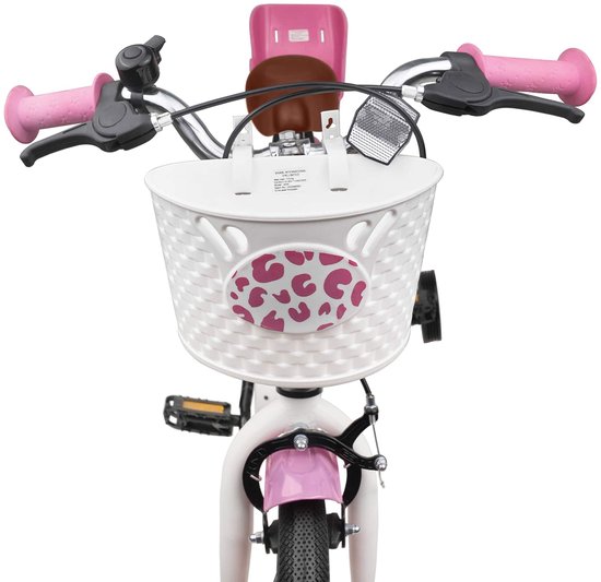 vidaXL - Kinderfiets - Met - Zijwieltjes - 16 - Inch - voor - 4-6 - jaar - oud