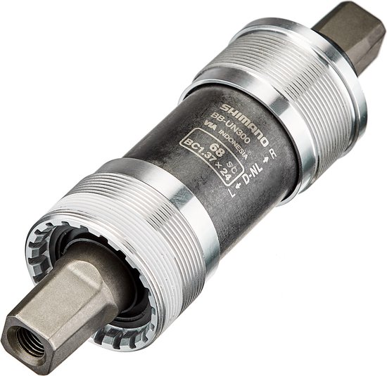 Vierkante trapas Shimano BB-UN300 68mm / 122mm van VIER