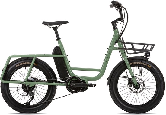 Villette Citadin MM elektrische transportfiets city alu groen van Villette