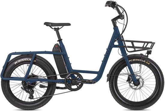 Villette Citadin Plus elektrische transportfiets city alu blauw van Villette