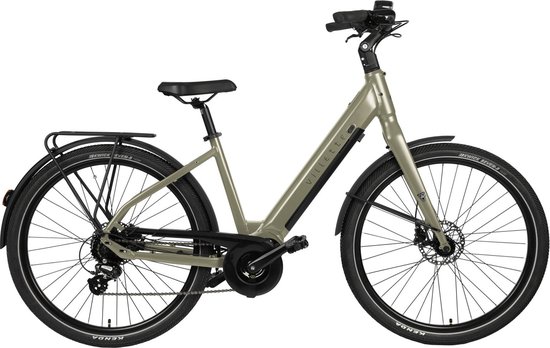 Villette Extreme MM, city-ebike 13Ah 8sp 27.5 inch Greige van Villette