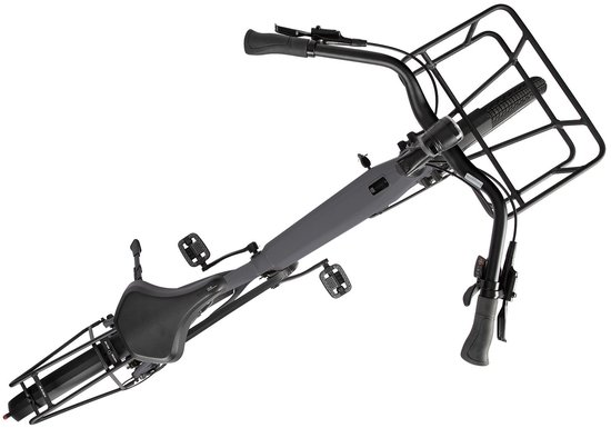 Villette Extreme RM, city-ebike 17.5 Ah 8sp 27.5 inch Dark Grey van Villette