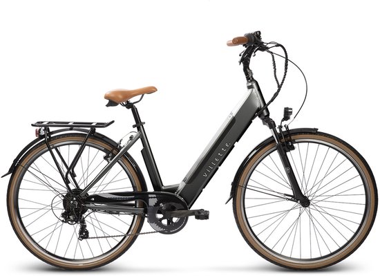 Villette L' Amant Eco Bg 10.4Ah 7sp 28 inch Dark Grey