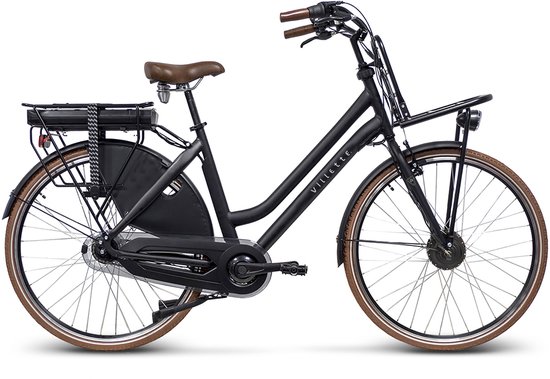 Villette l' Urban BG transport e-bike 13 Ah Matt Black van Villette