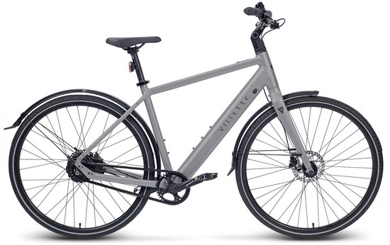Villette Le Mouvement elektrische stadsfiets automaat 10 Ah Celtic grey