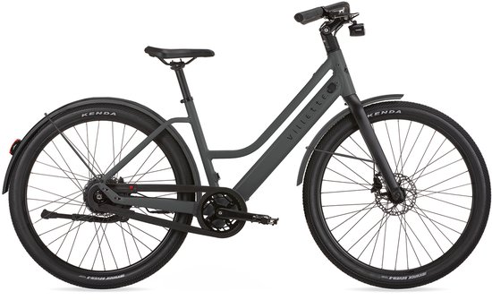 Villette Le Mouvement GL elektrische stadsfiets automaat 10 Ah grijs van Villette