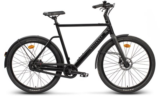 Villette Le Mouvement GL elektrische stadsfiets automaat 10 Ah zwart van Merkloos
