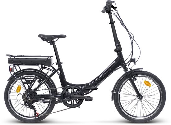 Villette le Pliage vouwfiets e-bike 10.4 Matt Black