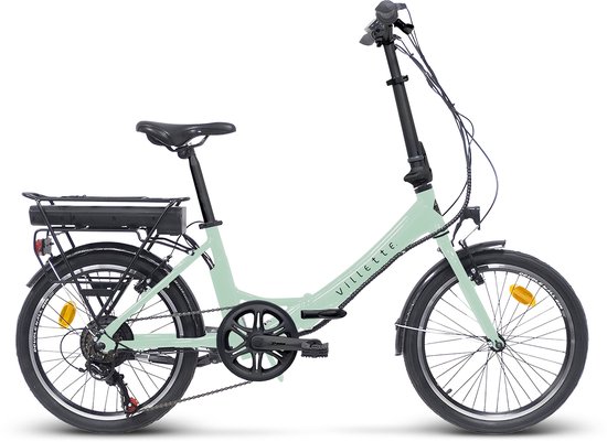 Villette le Pliage vouwfiets e-bike 10.4 Mint Green van Merkloos