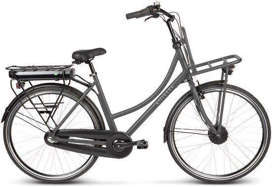 Villette Transporter N3 BG e-bike 13Ah Dark Grey van Merkloos