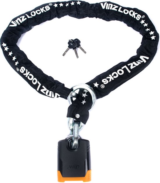 VINZ Batura Motorslot / Scooterslot / Kettingslot ART 5 - 200 cm van Merkloos
