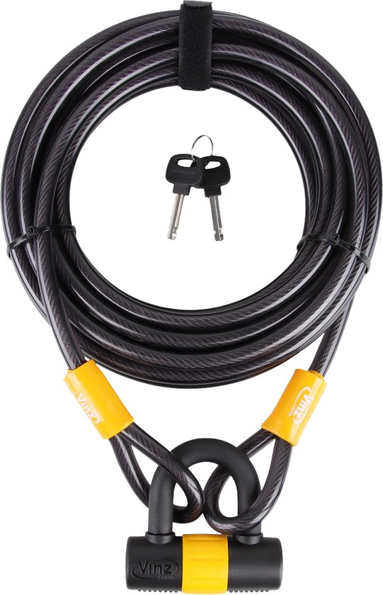 VINZ Kinabalu Kabelslot 12mm x 10 Meter Bootslot / Tuinmeubel slot / Terras slot 1000 cm van VINZ