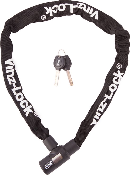 VINZ Ventoux Kettingslot voor Fiets / Ketting Fietsslot – Slot 90 cm van VINZ