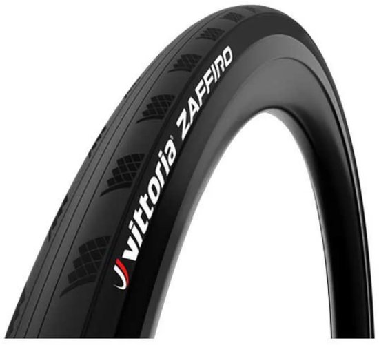 Vittoria Zaffiro 700x25C - draadband - zwart van Vittoria