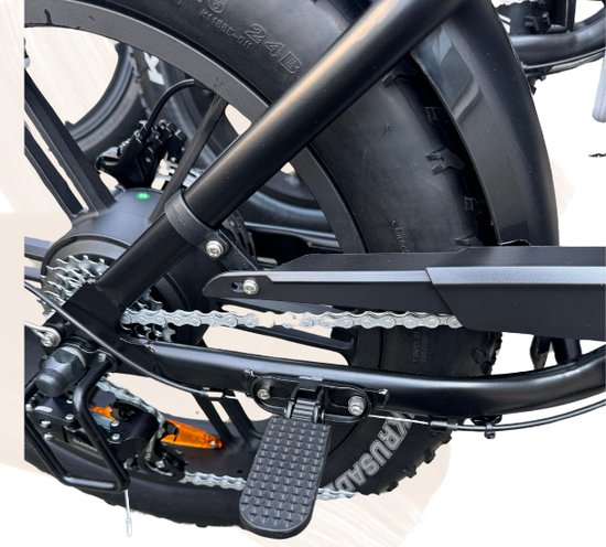 Voetsteun Qmwheel - Ouxi - model V8 H9 V20 V30 - Passagiersteun opklapbaar - Voetsteuntjes Ouxi V8 - qmwheel V20 - Ouxi H9 - Ouxi V8 H9 qmwheel V20 Crossboss - Fatbike voetsteunen - Voetstepjes - Stevige bevestiging - Eenvoudige montage v20 v30 van QmWheel