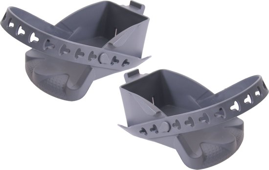 Voetsteunset met riempjes Polisport Bilby Junior - donkergrijs van Polisport