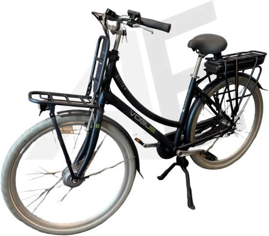 Vogue Elite Elektrische Fiets 3 versnellingen 13Ah 50cm E-bike - Jeans Blauw van Merkloos