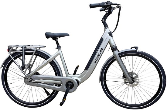 Vogue Mestengo 50cm Elektrische Fiets Hydraulische Remmen met Middenmotor - Mat Grijs