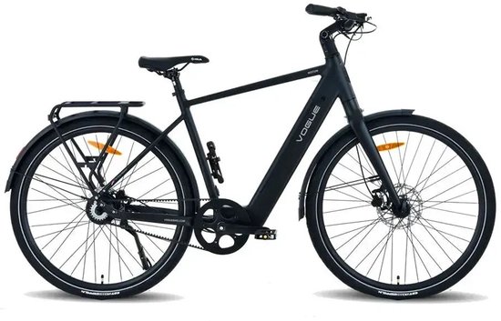 VOGUE Motion - Elektrische Fiets - 28 inch - 250W motor - Actieradius tot 90 km - Automatische 2 versnellingen - 360Wh accu - Matt Black