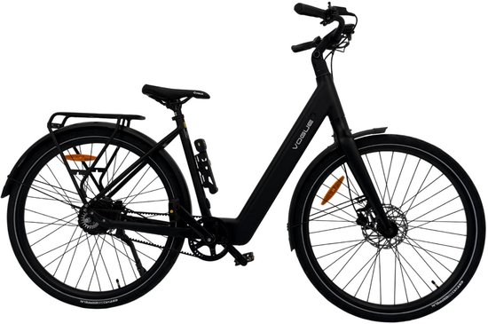 Vogue Motion Elektrische Fiets - Matt Black - Lage Instap