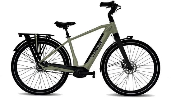 VOGUE Prestige Belt-Drive - Elektrische Fiets - 28 inch - 250W motor - Actieradius tot 100 km - 7 versnellingen - 522Wh accu - Cement Grey