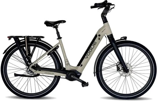 VOGUE Prestige Belt-Drive - Elektrische Fiets - 28 inch - 250W motor - Actieradius tot 100 km - 7 versnellingen - 522Wh accu - Fashion Grey