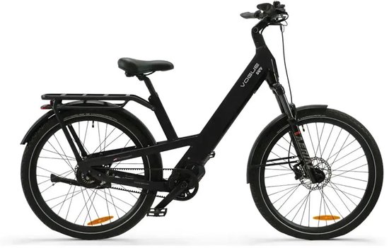 VOGUE SUV - Elektrische Fiets - 28 inch - 250W motor - Actieradius tot 90 km - 8 versnellingen - Hydraulische schijfremmen - 720Wh accu - Matt Black
