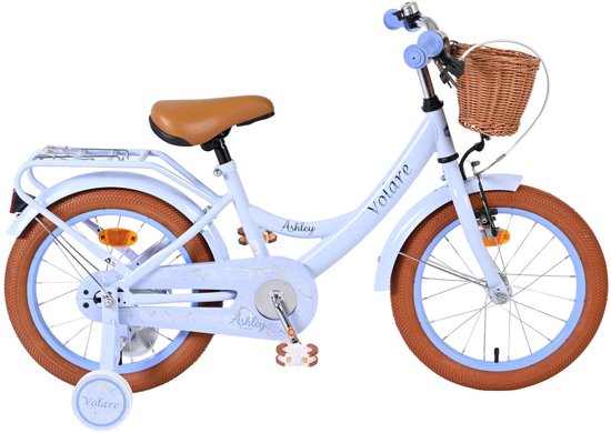 Volare Ashley Kinderfiets - Meisjes - 16 inch - Pastel Blauw van Merkloos