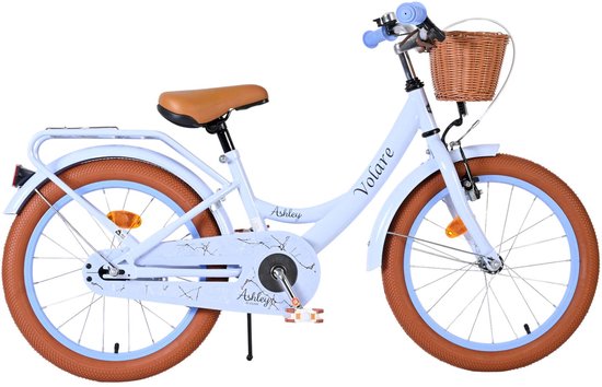 Volare Ashley Kinderfiets - Meisjes - 18 inch - Pastel Blauw