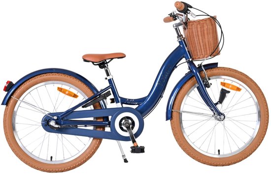 Volare Ashley Kinderfiets - Meisjes - 20 inch - Blauw - Shimano Nexus 3