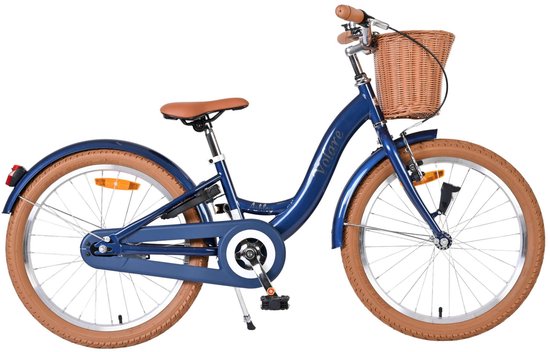 Volare Ashley Kinderfiets - Meisjes - 20 inch - Donkerblauw