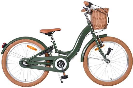 Volare Ashley Kinderfiets - Meisjes - 20 inch - Groen - Shimano Nexus 3